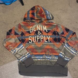 Denim & Supply Ralph Lauren patterned hoodie